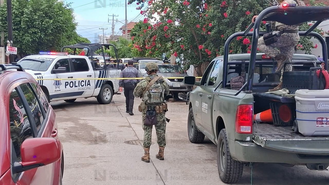 Balean domicilio en la colonia Francisco Villa en Mazatlán; no reportan lesionados