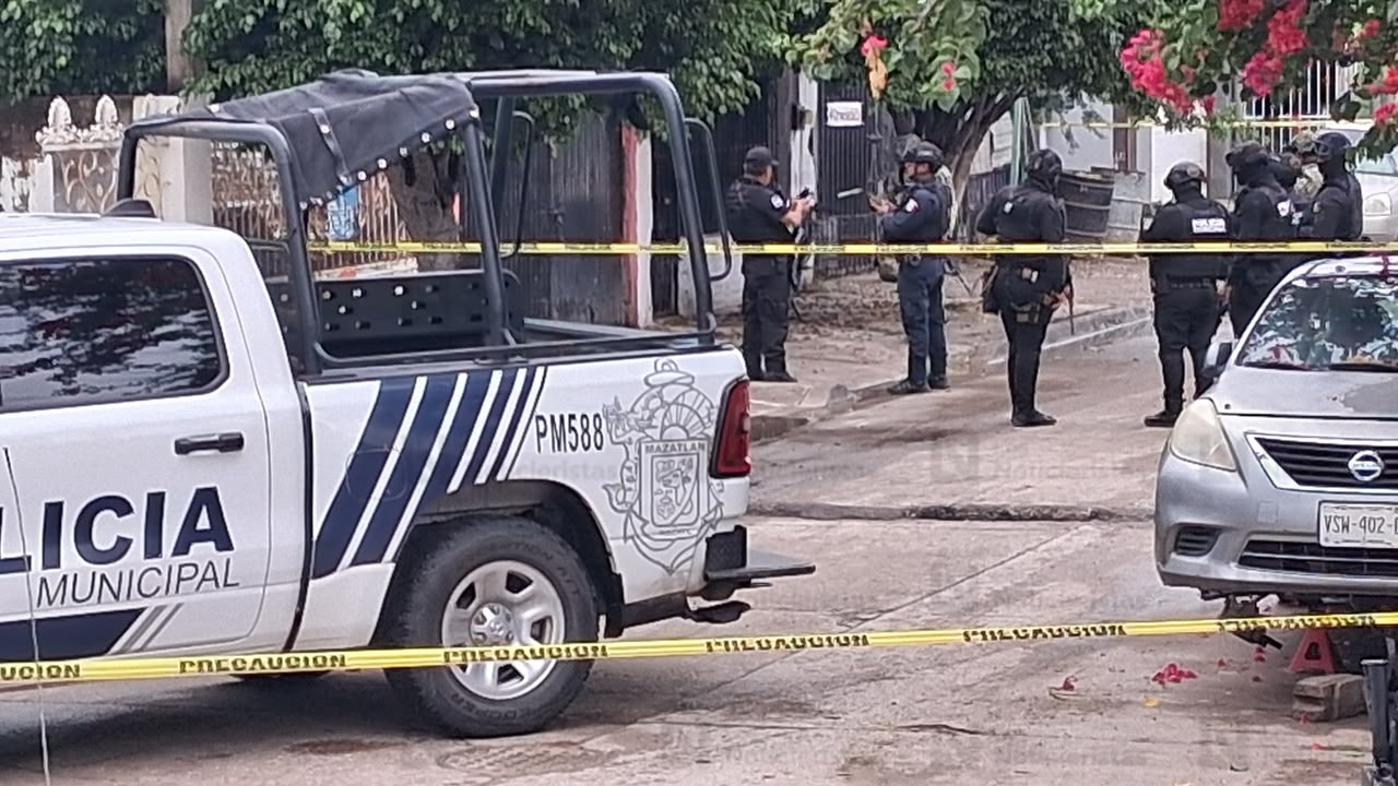 Balean domicilio en la colonia Francisco Villa en Mazatlán; no reportan lesionados