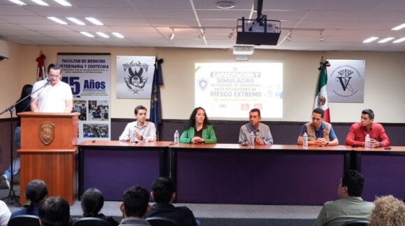 ¡Alianza estratégica! Cultura de la prevención en la UAS: capacitan a la Facultad de Medicina Veterinaria y Zootecnia en el manejo de crisis e inseguridad
