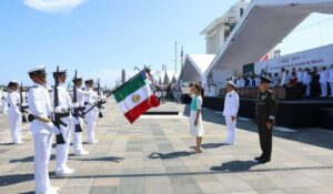 Sheinbaum conmemora los 205 años de la Armada de México