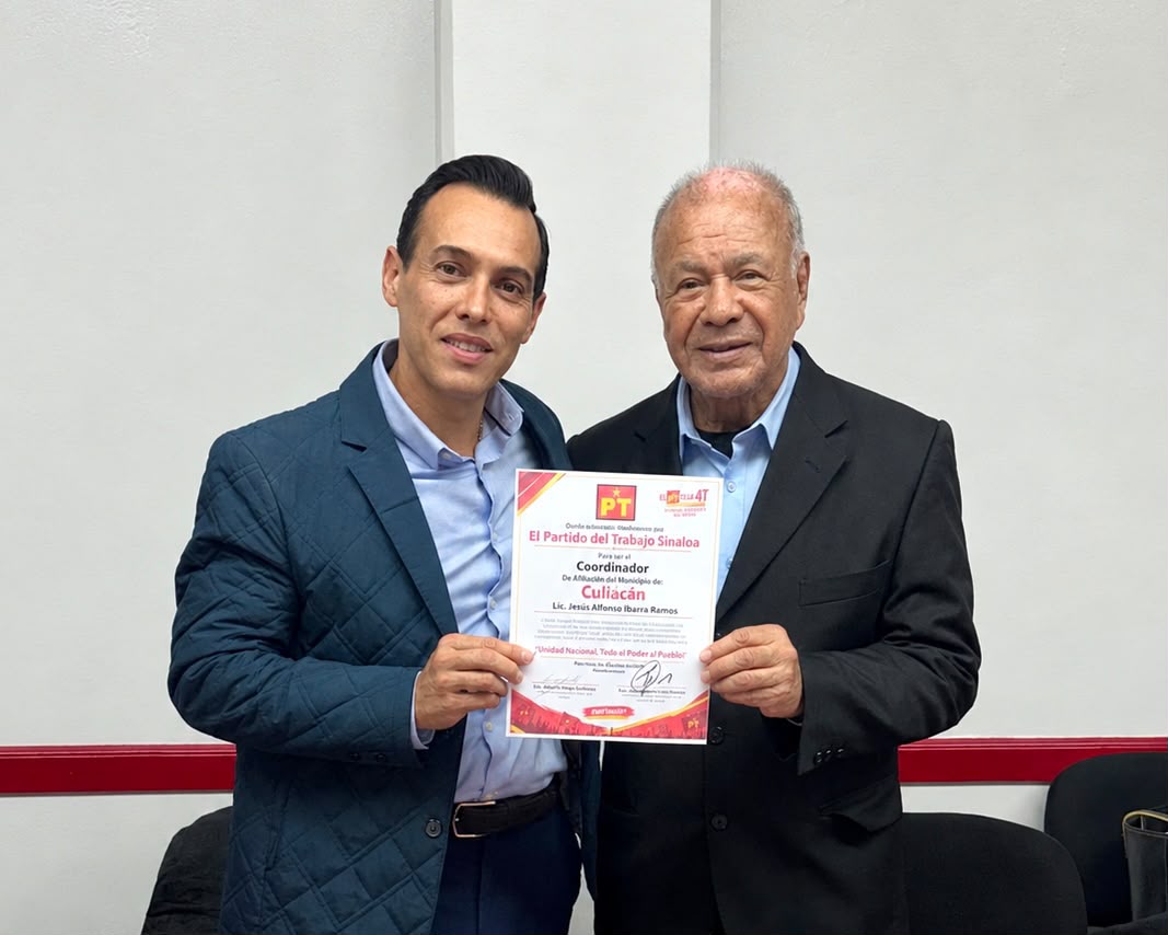 Designa el PT a Jesús Ibarra su Coordinador de Afiliación en Culiacán