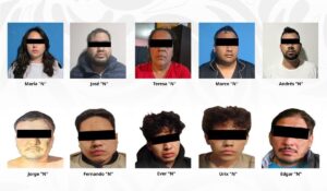Detienen a 10 presuntos integrantes de una célula delictiva en Michoacán, los acusan de robo de carga y secuestro