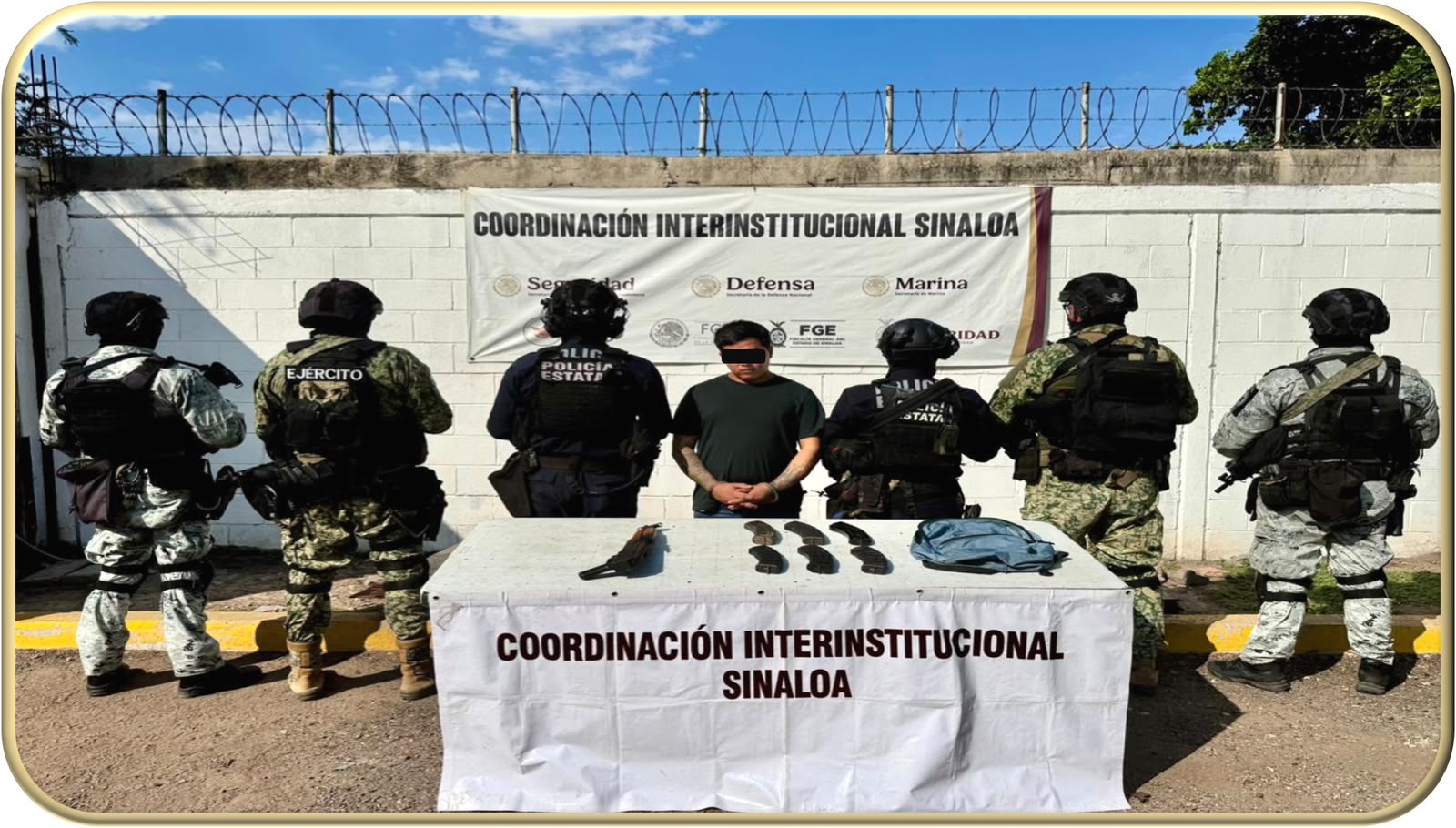 Detienen al Taliban en Mazatlán