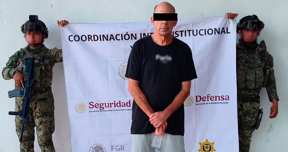 Detienen en Mérida a Richard Panas, objetivo prioritario de Estados Unidos