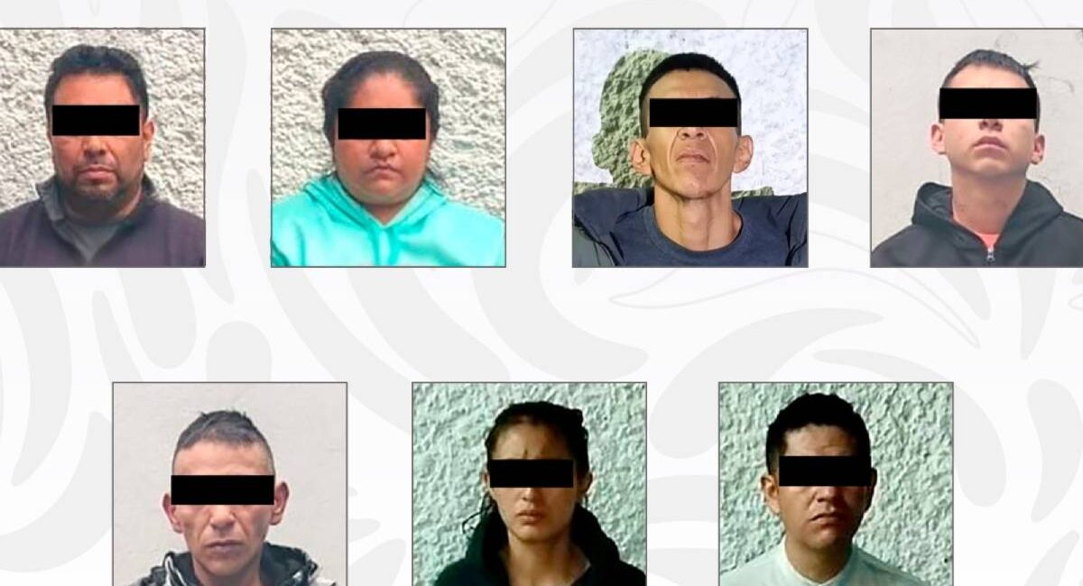 Ejecutan siete cateos y detienen a siete personas vinculadas con célula delictiva en CDMX