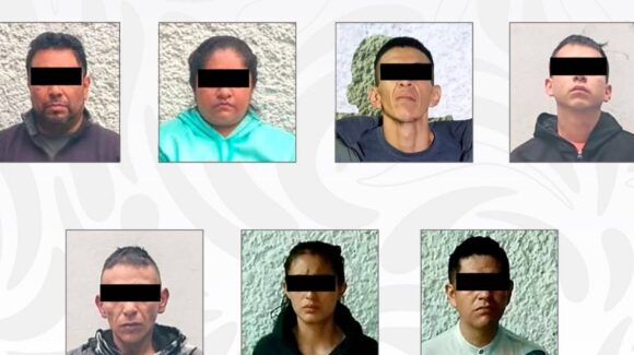 Ejecutan siete cateos y detienen a siete personas vinculadas con célula delictiva en CDMX
