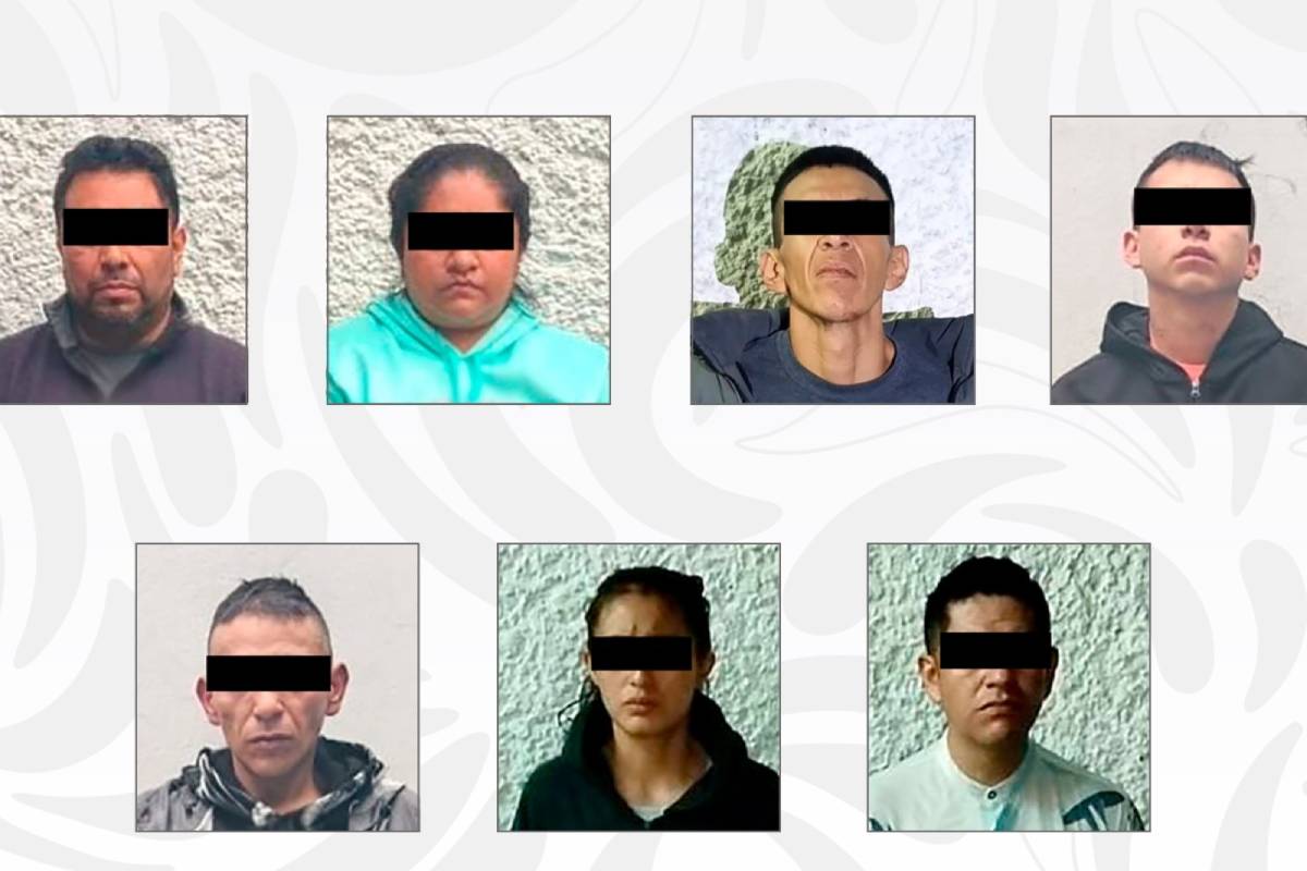 Ejecutan siete cateos y detienen a siete personas vinculadas con célula delictiva en CDMX