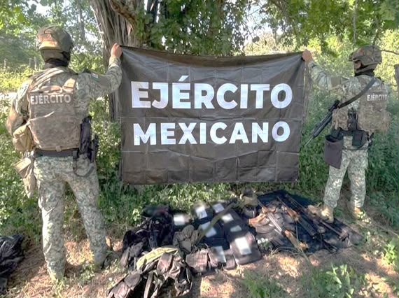 Ejército decomisa armas y tras granadas en El Verde, Concordia