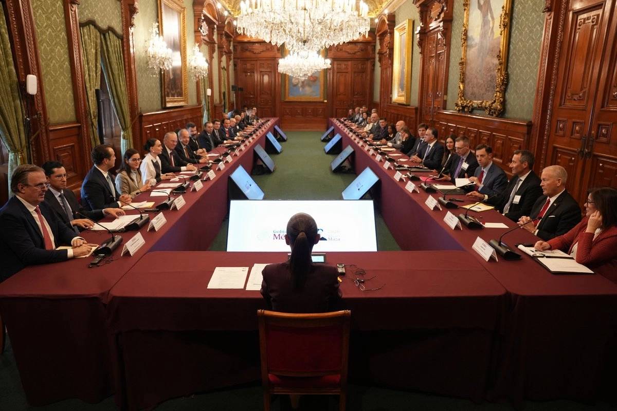 Empresarios que recibió la presidente Claudia Sheinbaum en Palacio Nacional