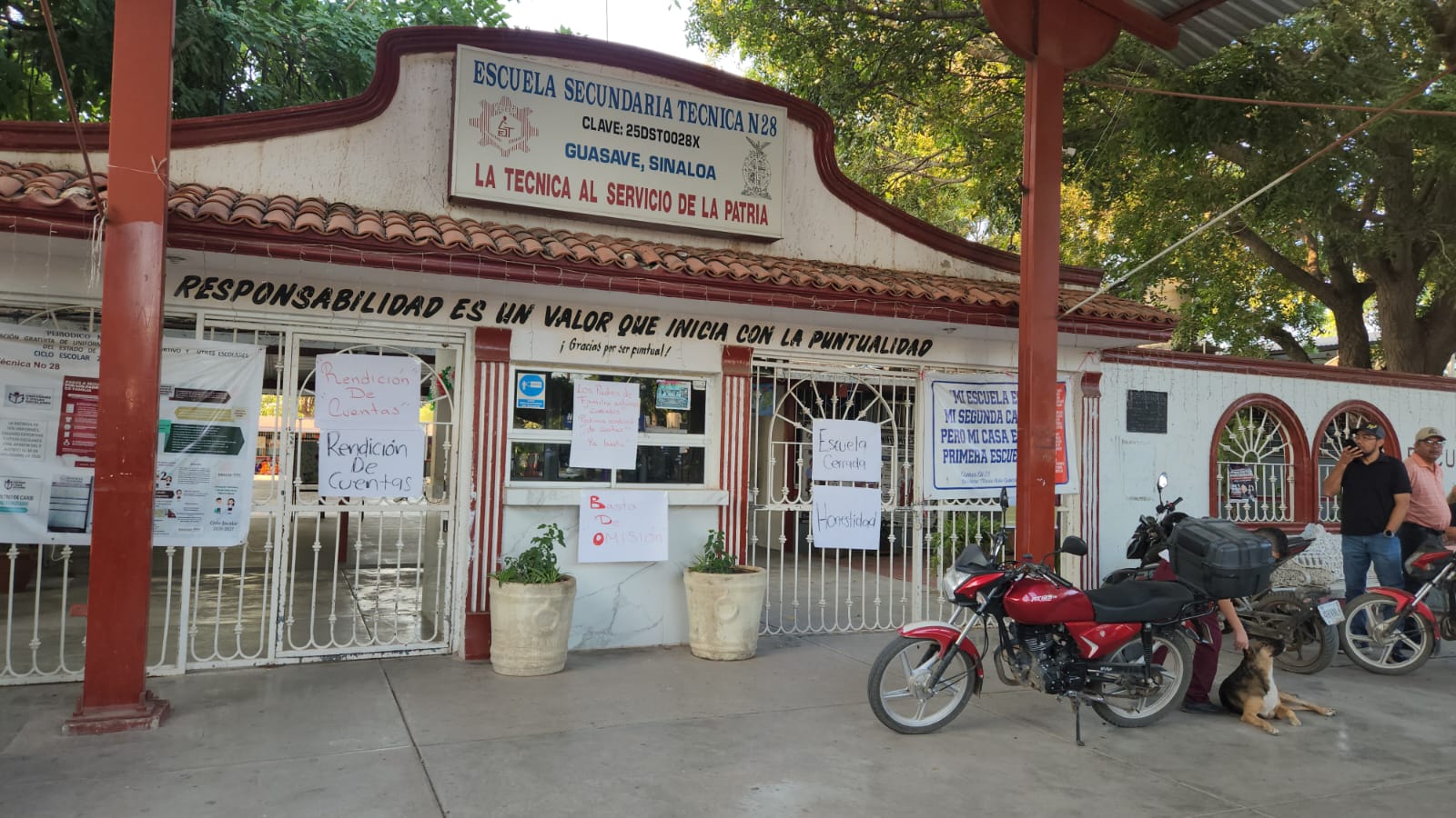 Escuela ETI 28 en Guasave