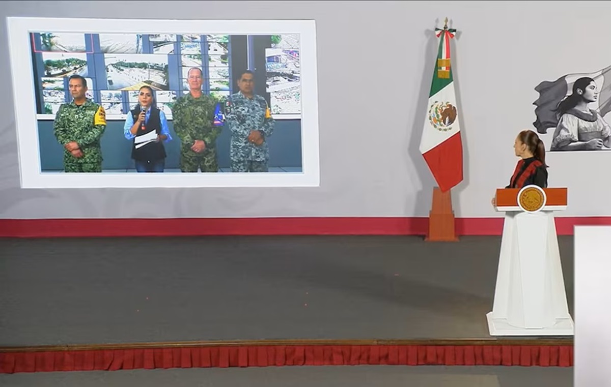 Evelyn Salgado reporta saldo blanco tras llegada del huracán Simón en Guerrero