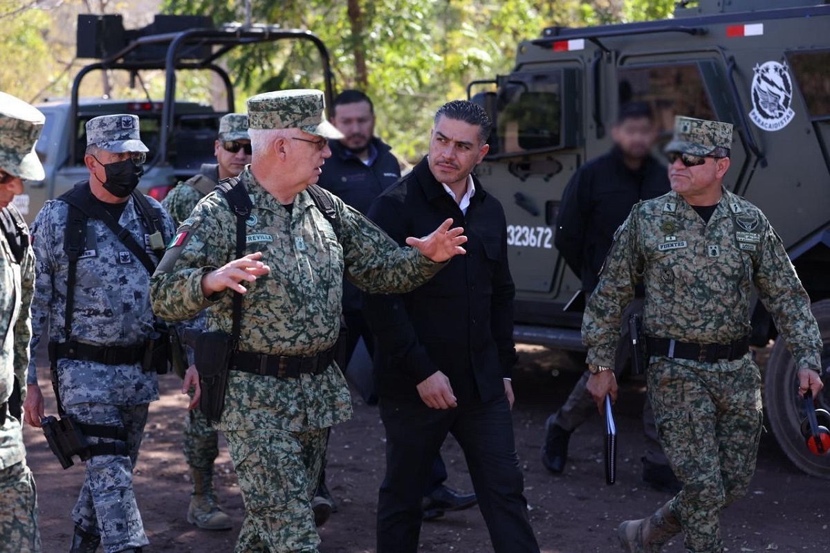 Gabinete de seguridad federal estará en Sinaloa