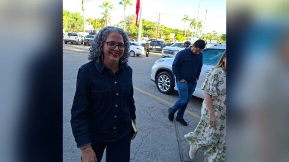 Encabeza gobernadora, Graciela Domínguez, mesa del gabinete de seguridad en Ahome