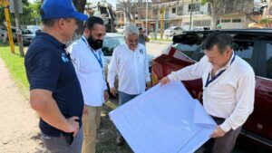 Jumapam inspecciona antiguo drenaje plano