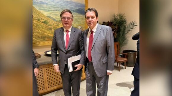 “La prioridad es clara, defender los intereses de Sinaloa”; se reúne Mario Zamora con Marcelo Ebrard para abordar retos comerciales del estado