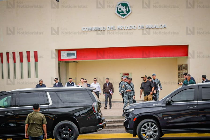 Omar García Harfuch de visita en Culiacán, Sinaloa