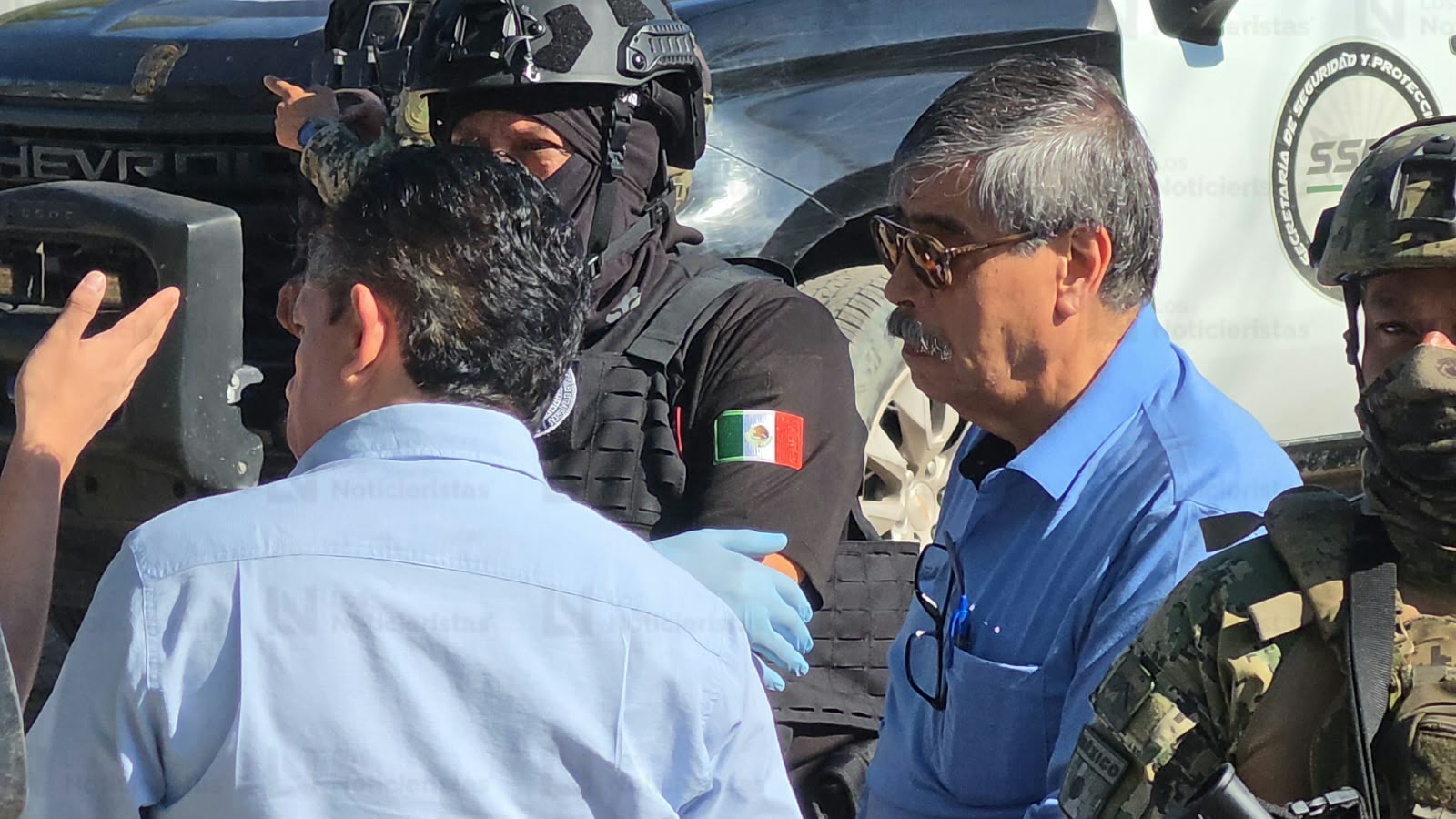 Operativo en la Laguna Colorada en Culiacán