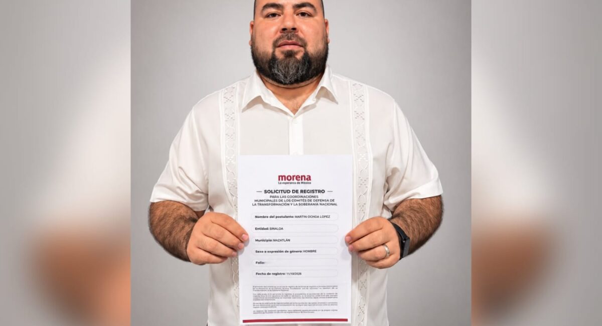 Regidor Martín Ochoa López busca coordinar Comités de Defensa de la Transformación en Mazatlán