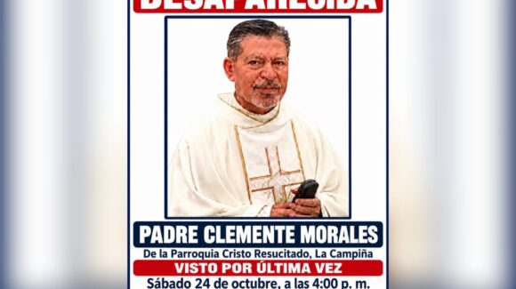 Reportan desaparecido a  sacerdote de parroquia Cristo Resucitado de La Campiña en Culiacán