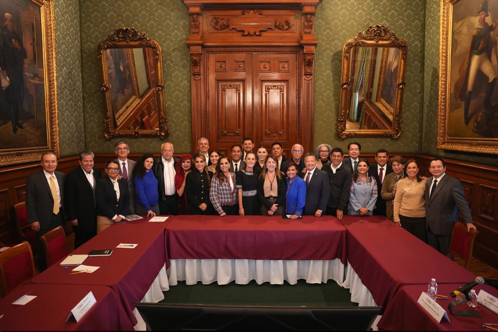 Reunión entre Claudia Sheinbaum y gobernadores