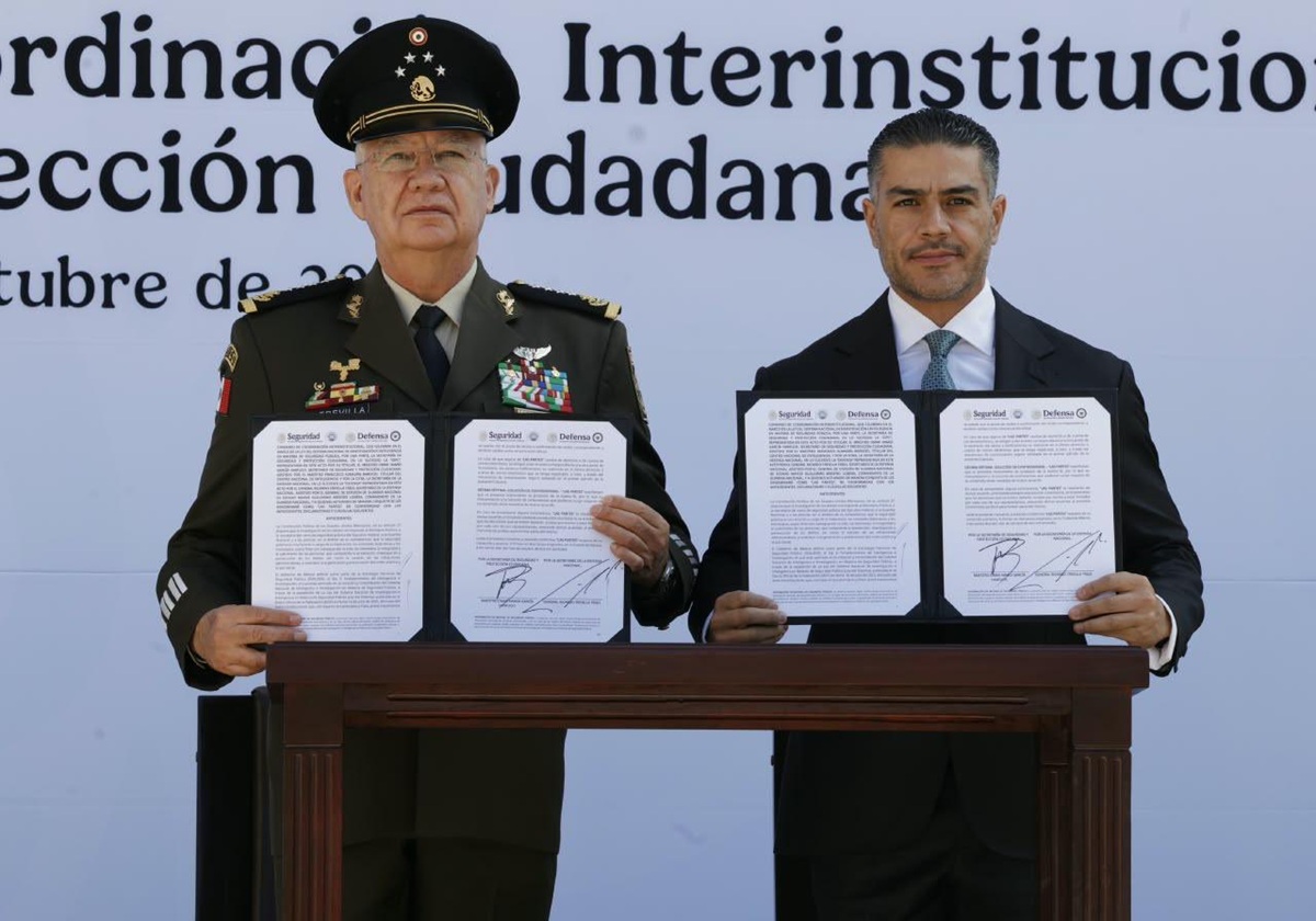 Se firma acuerdo con la Secretaría de Defensa y la SSPC para aprovechar la Plataforma Central de Inteligencia