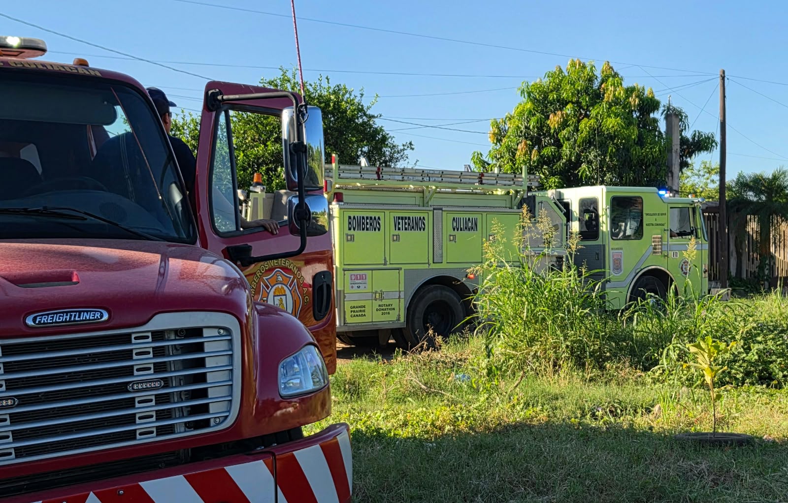 Se incendia vivienda en la Toledo de Culiacán