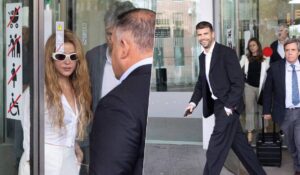 Regreso a los tribunales: Shakira y Piqué se reencuentran cuatro años después de su divorcio