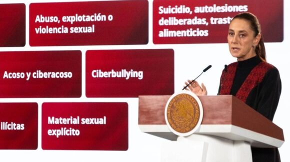 Sheinbaum presenta decreto para prohibir contenidos violentos en plataformas digitales; busca proteger a niñas, niños y adolescentes