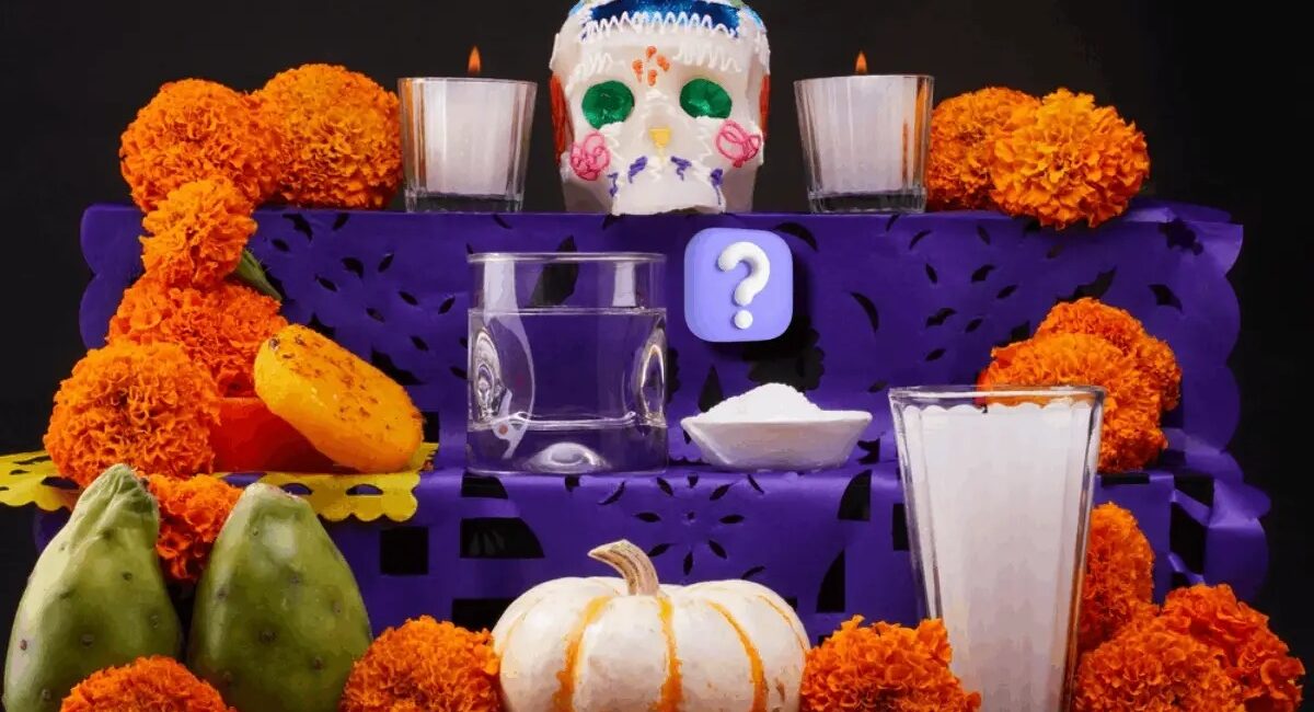 ¿Por qué se pone un vaso de agua en la ofrenda de Día de Muertos? Este es su significado
