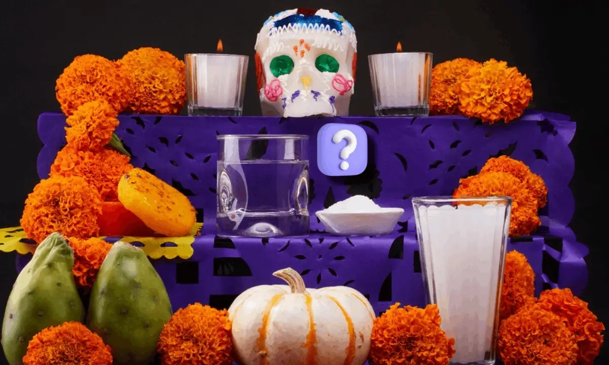 Significado del vaso de agua en el Altar de Muertos