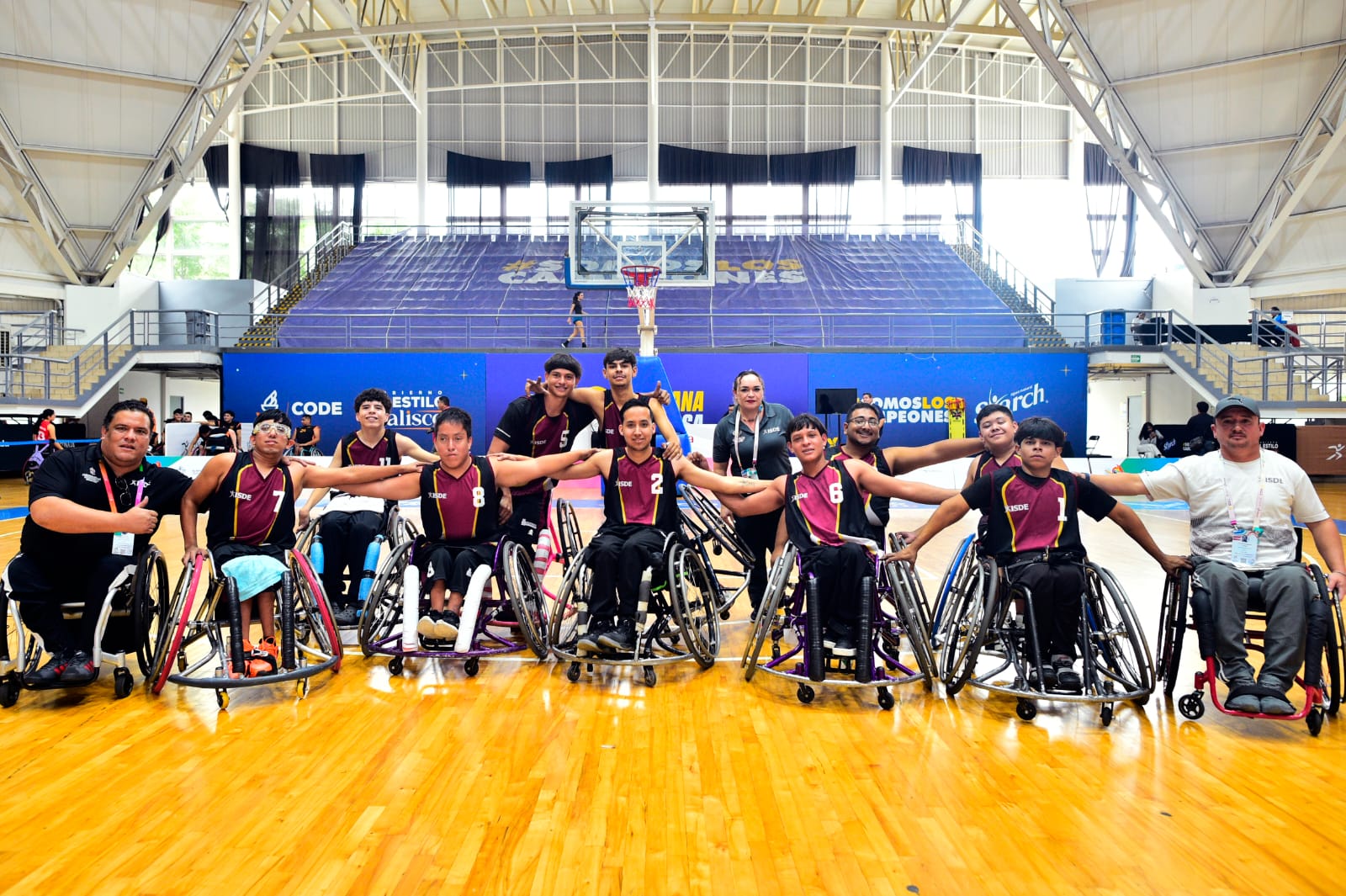 Sinaloa suma par de victorias en el basquetbol adaptado de Paranacionales Conade 2026