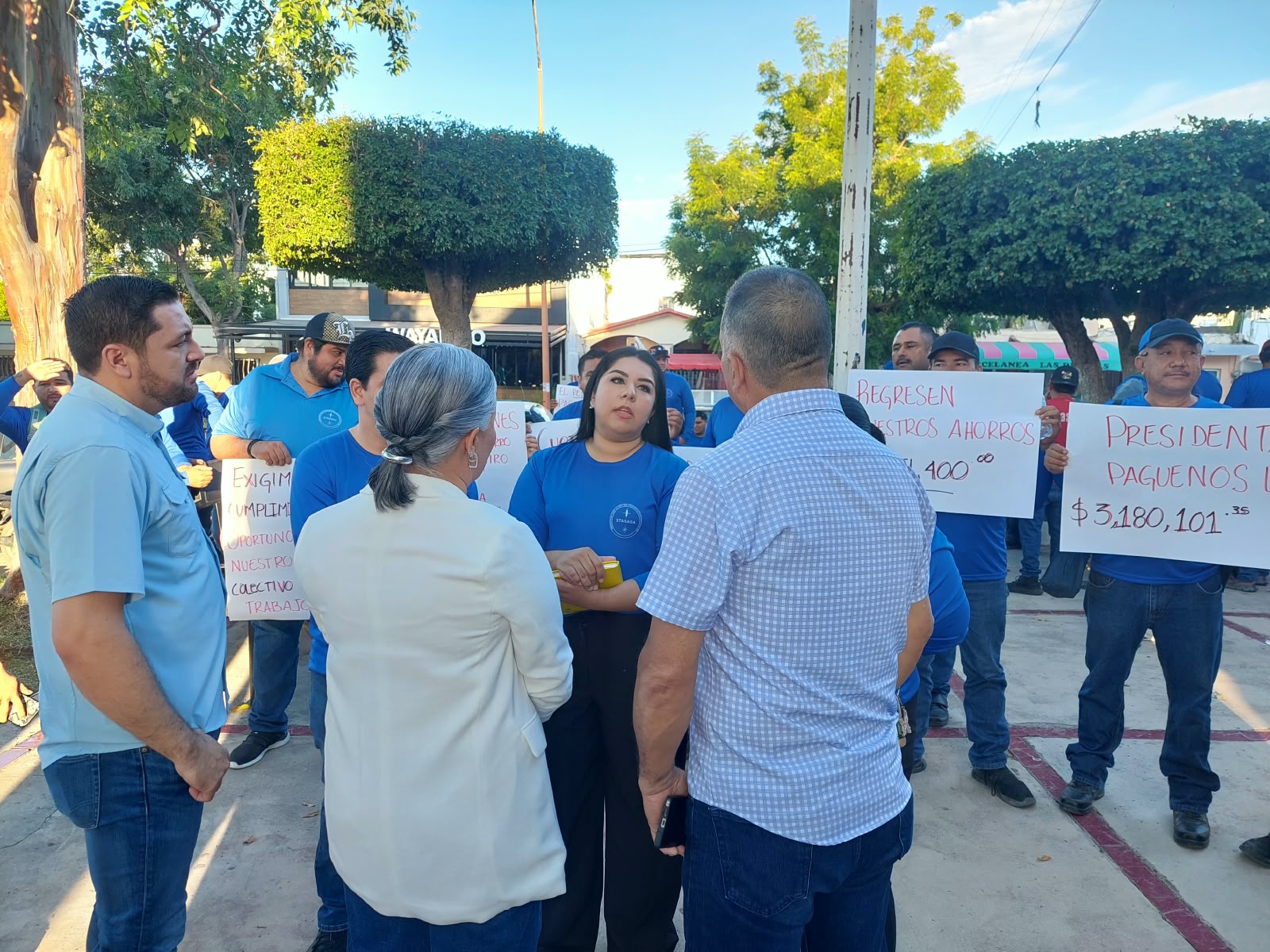 Sindicato del Ayuntamiento de Salvador Alvarado para labores por adeudos de 3.18 millones de pesos