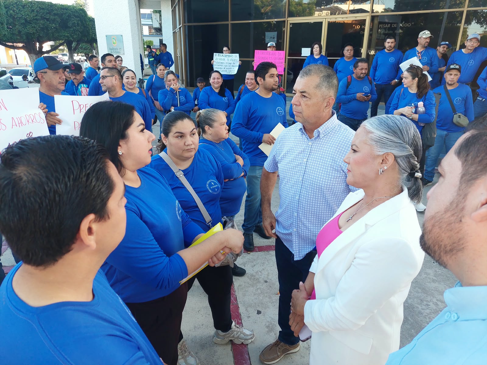 Sindicato del Ayuntamiento de Salvador Alvarado para labores por adeudos de 3.18 millones de pesos