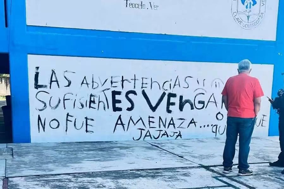 Suspenden clases en Veracruz tras mensaje amenazante