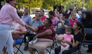 Tere Guerra plantea mejorar condiciones de vivienda y oportunidades para fortalecer la seguridad en Culiacán
