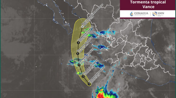 La tormenta tropical “Vance” pierde fuerza mientras persisten las lluvias y los vientos en el Pacífico