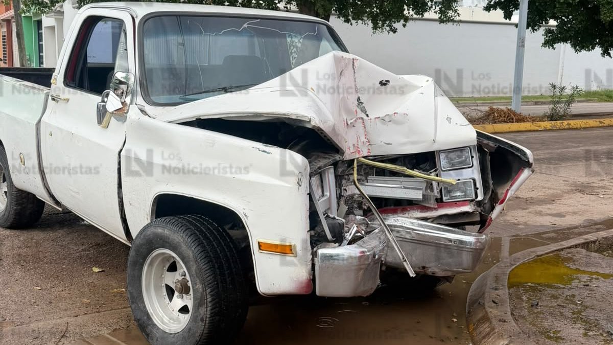 accidente en los mochis choque