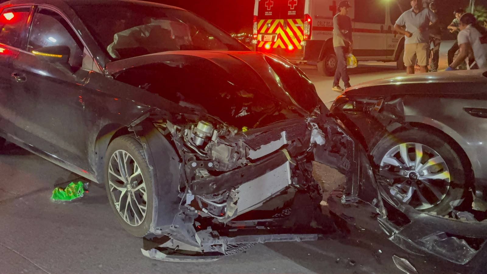 Accidente múltiple en Los Mochis