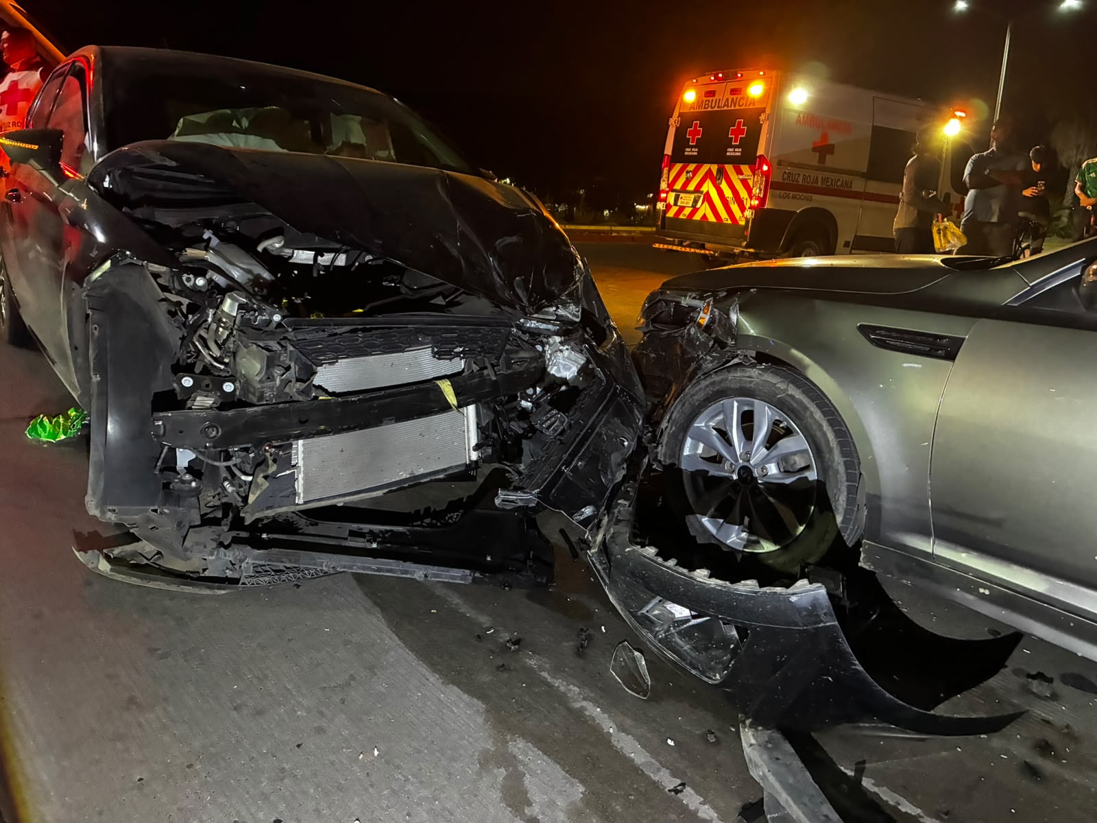 Accidente múltiple en Los Mochis