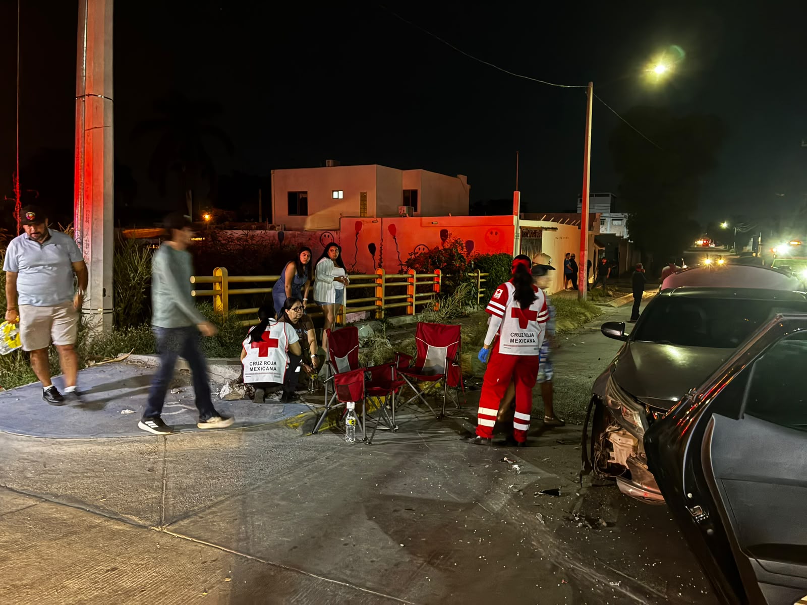 Accidente múltiple en Los Mochis