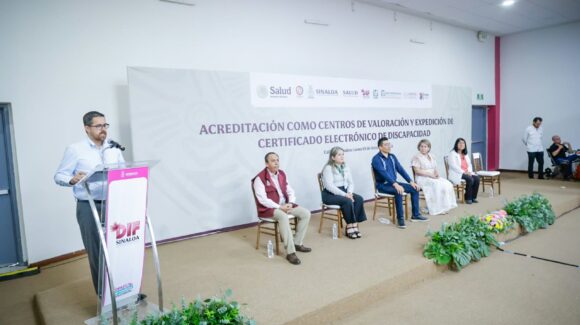 Acreditan centros DIF en Sinaloa para valorar a personas con discapacidad y expedir certificados con validez nacional