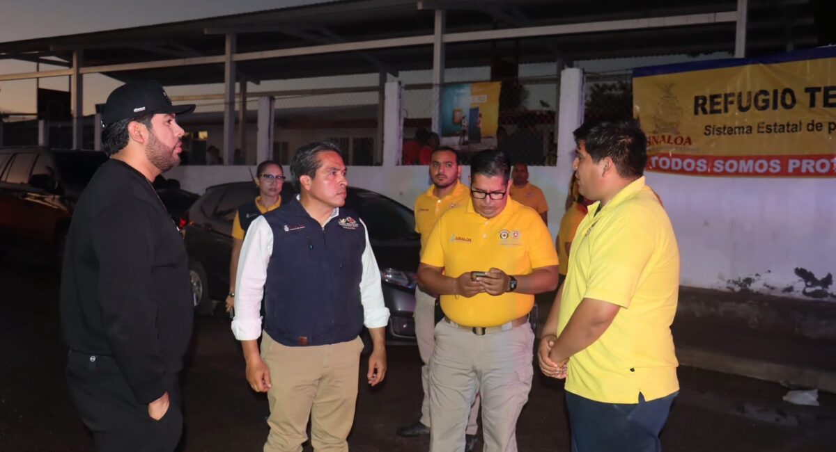 ¡Mazatlán bajo intensas lluvias! Caen 55 milímetros en una hora y evacúan familias en Elota, Sinaloa