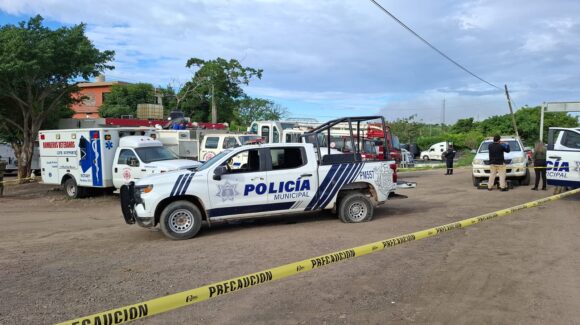 Dos policías municipales heridos, es el saldo de la agresión a tiros cerca del aeropuerto de Mazatlán, Sinaloa