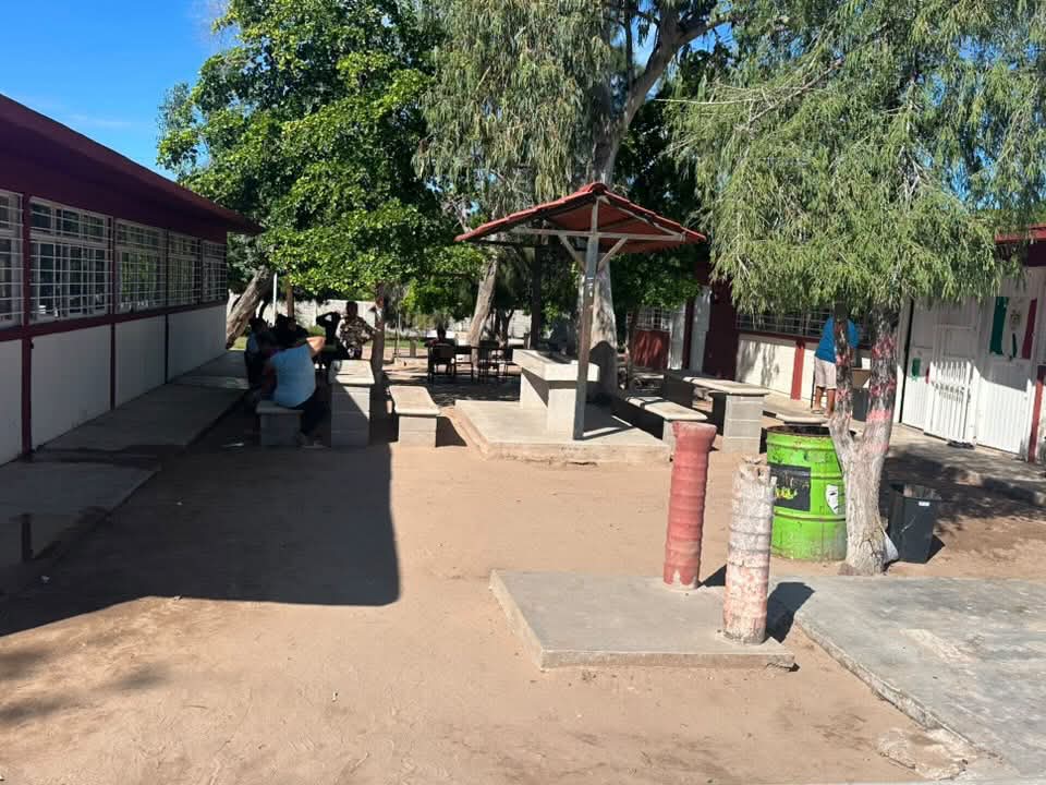 Albergue en Ahome tras inundación en El Colorado