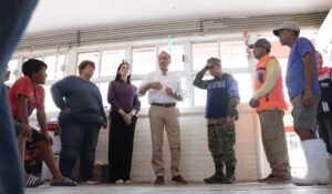 Ahome mantiene brigada integral en El Colorado para garantizar seguridad y salud en albergue