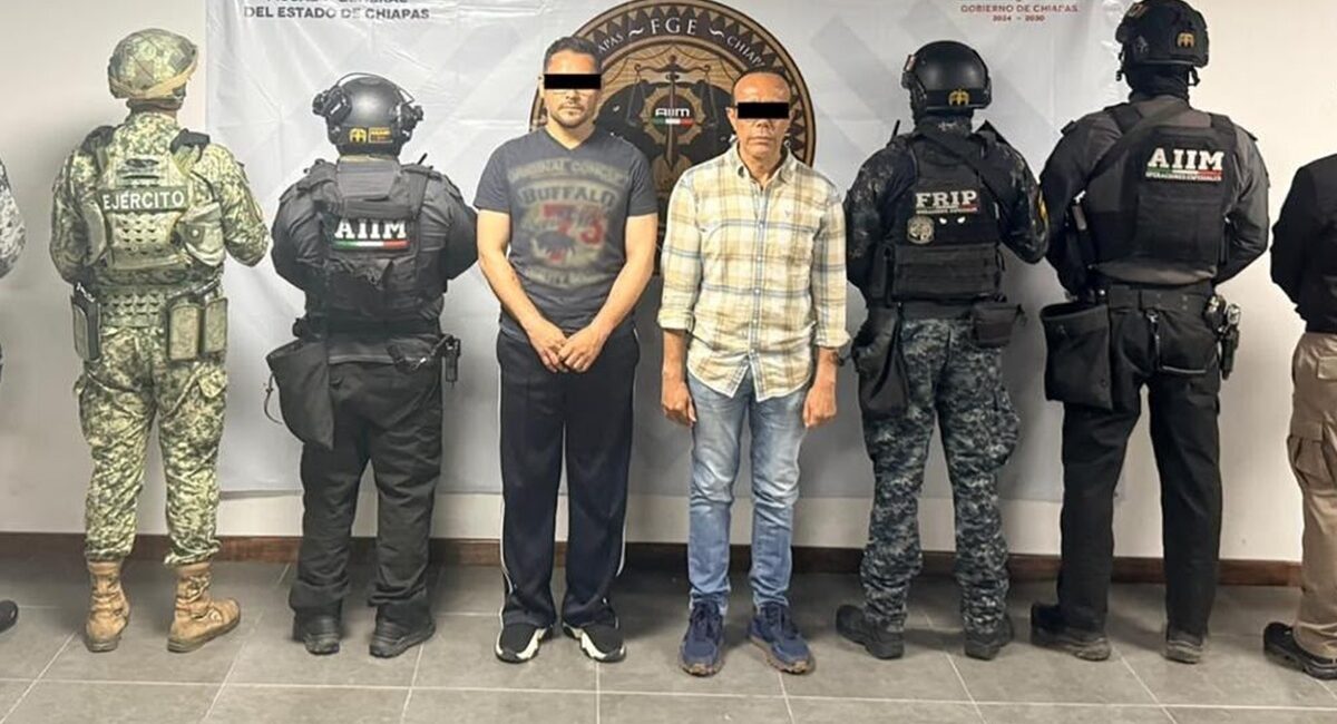 ‘Operación Enjambre’: Confirman la aprehensión de alcalde y exedil de Suchiapa; fueron 21 detenidos