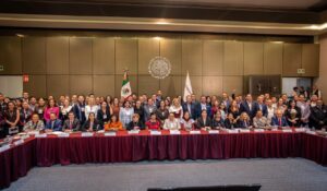 Alcaldesa de Culiacán participa en Reunión Nacional de Municipios Prioritarios; comprometen atención a las causas de la violencia