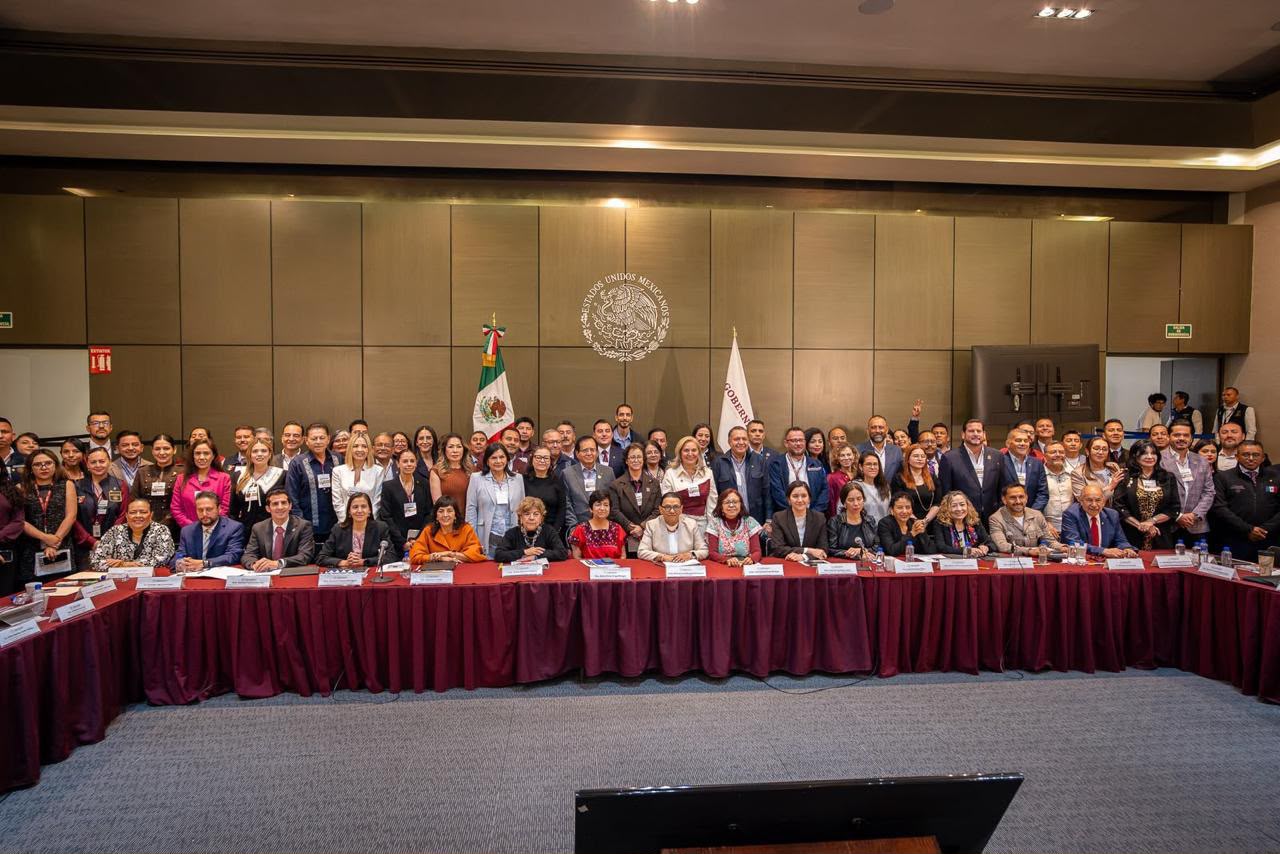 Alcaldesa de Culiacán participa en Reunión Nacional de Municipios Prioritarios; comprometen atención a las causas de la violencia