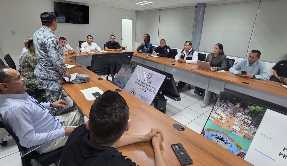 Alistan operativo de seguridad por Día de Muertos en Culiacán