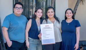 Ana Ayala se registra para la Coordinación Municipal de la Defensa de la Transformación en Ahome